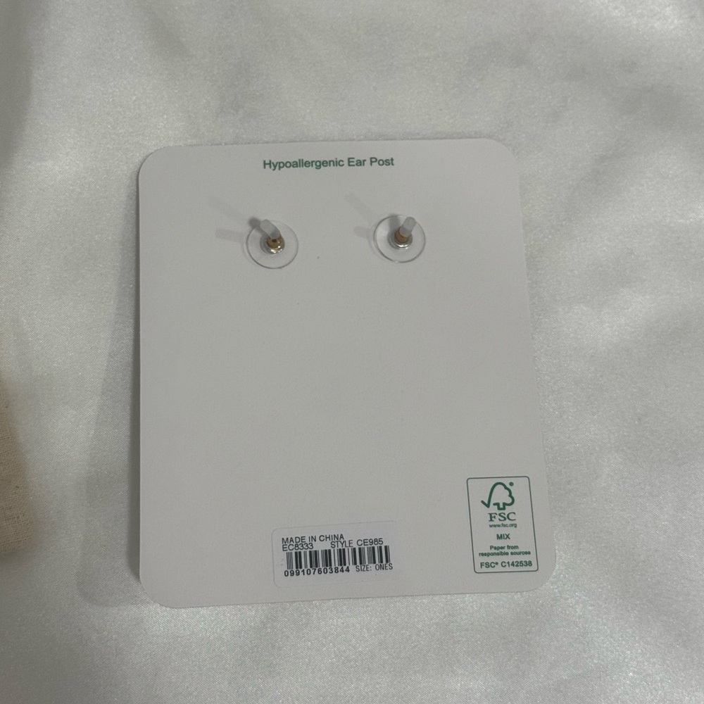J. Crew Crystal-and-Pearl Heart Drop Earrings - Picture 4 of 13